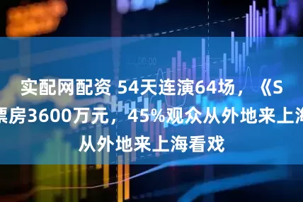 实配网配资 54天连演64场，《SIX》票房3600万元，45%观众从外地来上海看戏